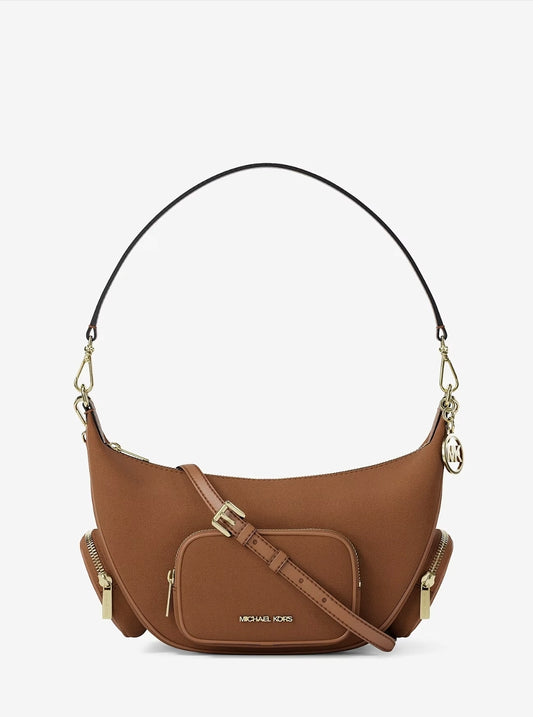 Michael Kors Merritt Medium Suede Convertible Shoulder Bag – authentic Michael Kors Sri Lanka
