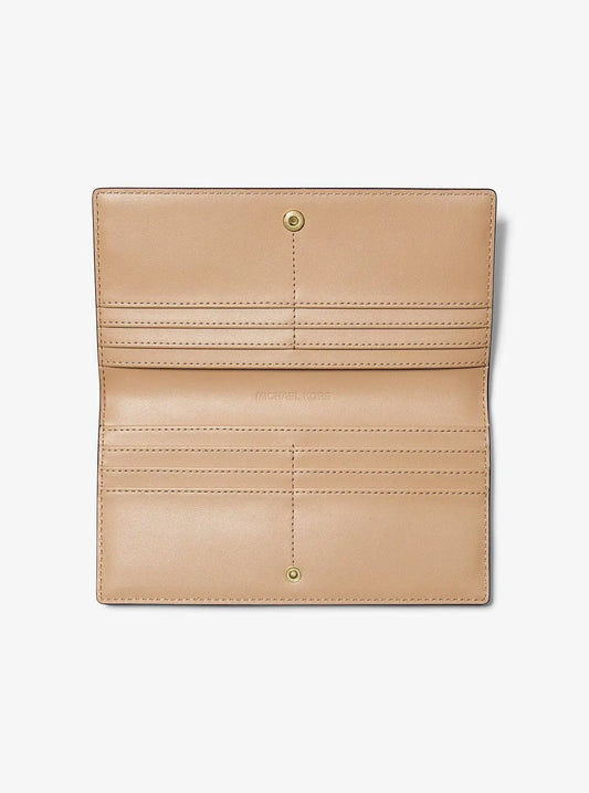 Michael Kors Carson Large Metallic Signature Logo Wallet – authentic Michael Kors Sri Lanka