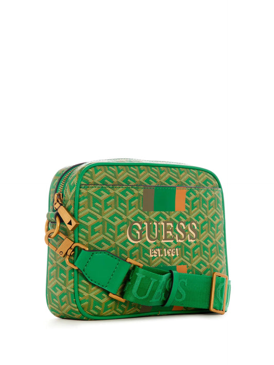 Guess Vikky Camera Bag Green – authentic Guess Sri Lanka