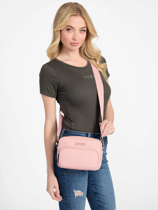 Guess Zinnia Top-Zip Crossbody Bag – authentic Guess Sri Lanka