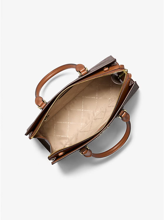 Michael Kors Sheila Medium Logo Satchel image 1