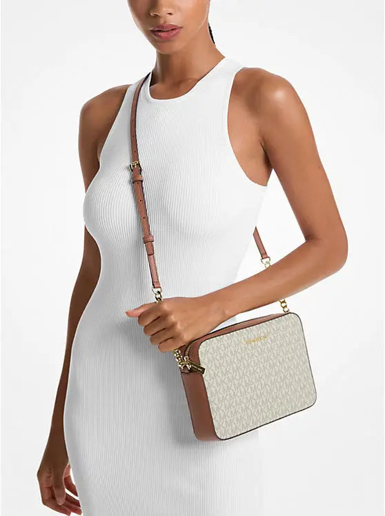 Michael Kors Jet Set Large Printed Logo Crossbody Bag image 2