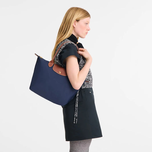 Longchamp Le Pliage Original M Tote Bag Navy – authentic Longchamp Sri Lanka