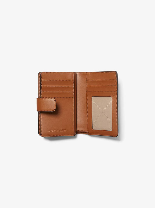 Michael Kors Medium Signature Logo Wallet Brown – authentic Michael Kors Sri Lanka