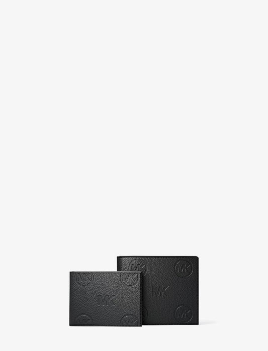 Michael Kors Cooper Logo Debossed Billfold Wallet With Passcase – detail view 2