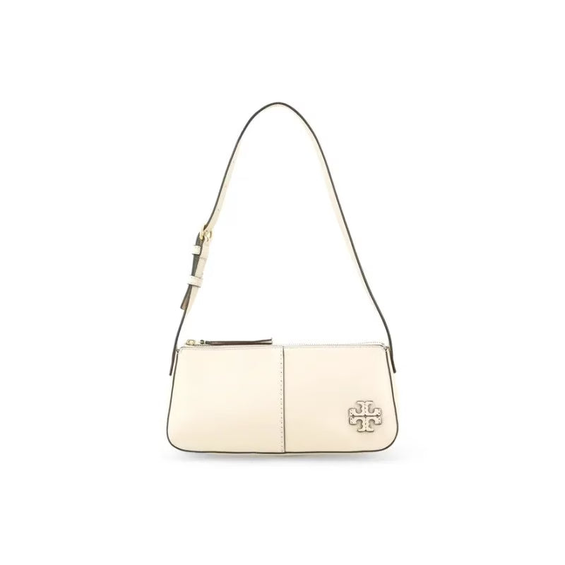 Tory Burch McGraw Wedge Bag - White image