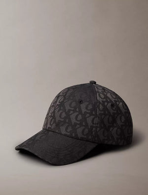 Calvin Klein Allover Monogram Baseball Cap