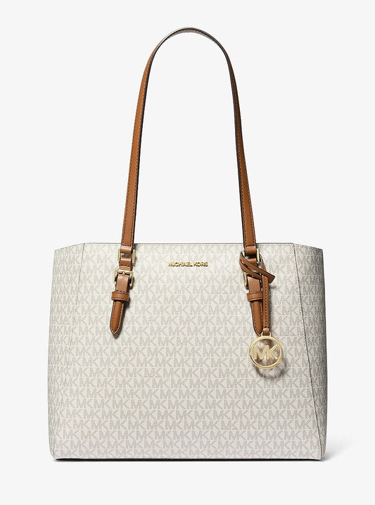 Michael Kors Charlotte Large 3-in-1 Signature Logo Tote Bag – authentic Michael Kors Sri Lanka