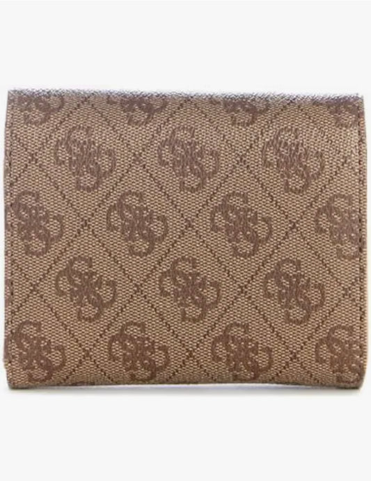 Guess Logo Laurel II Small Trifold Wallet