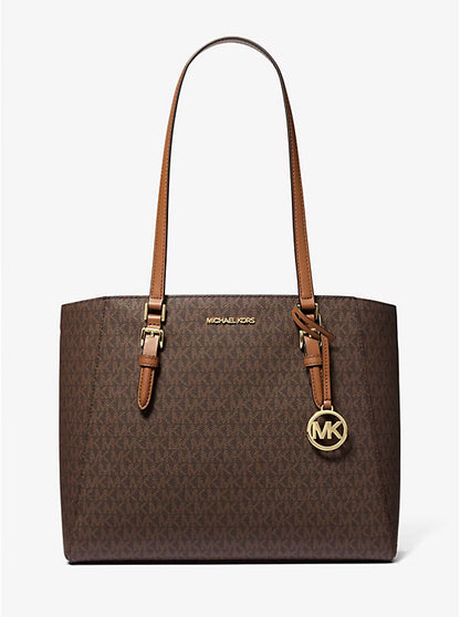 Michael Kors Charlotte Large 3-in-1 Signature Logo Tote Bag image 0