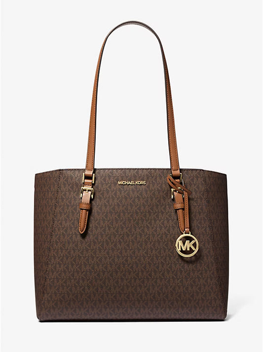 Michael Kors Charlotte Large 3-in-1 Signature Logo Tote Bag image 0