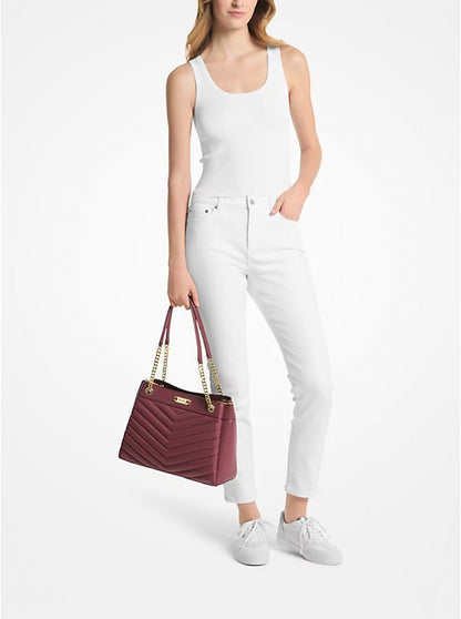 Michael Kors Whitney Medium Quilted Tote Bag image 2