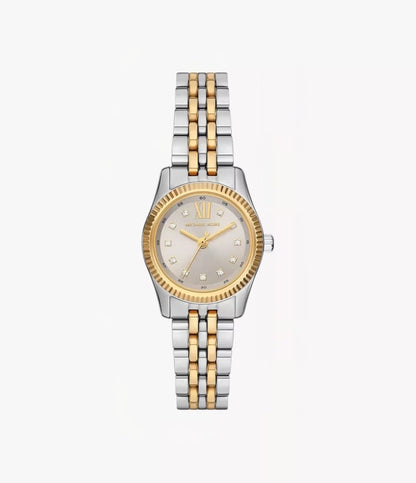 Michael Kors Lexington Three-Hand Two-Tone Gold &amp; Stainless Steel Watch image 0