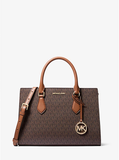 Michael Kors Sheila Medium Logo Satchel image 0