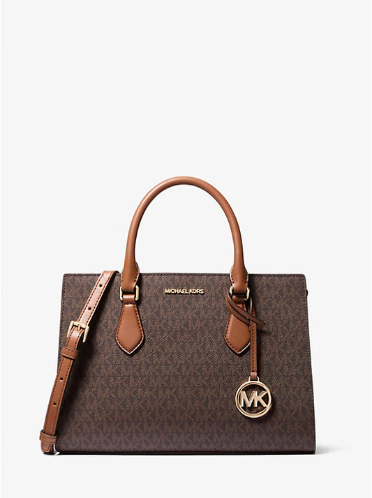 Michael Kors Sheila Medium Logo Satchel image 0