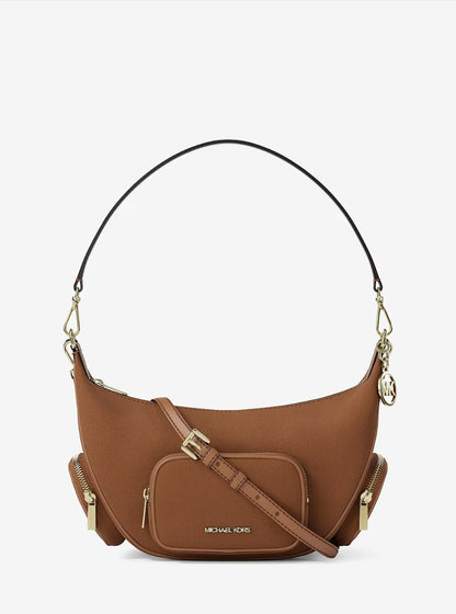 Michael Kors Merritt Medium Suede Convertible Shoulder Bag