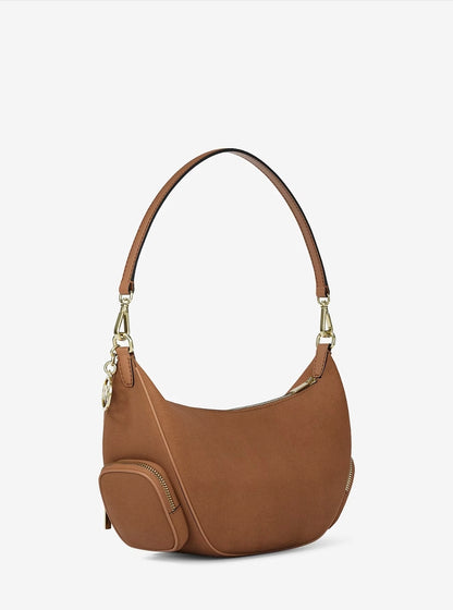 Michael Kors Merritt Medium Suede Convertible Shoulder Bag