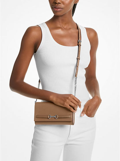 Michael Kors Carson Large Pebbled Leather Convertible Crossbody Bag image 2