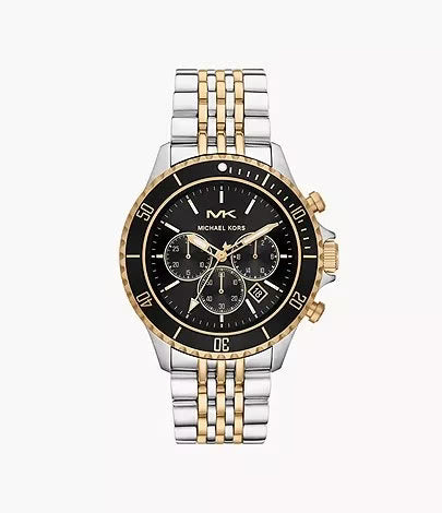 Michael Kors Bayville Chronograph Two-Tone Stainless Steel Watch image 0