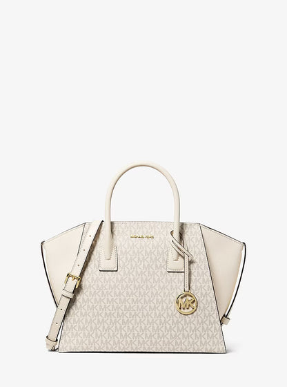 Avril Large Signature Logo Satchel