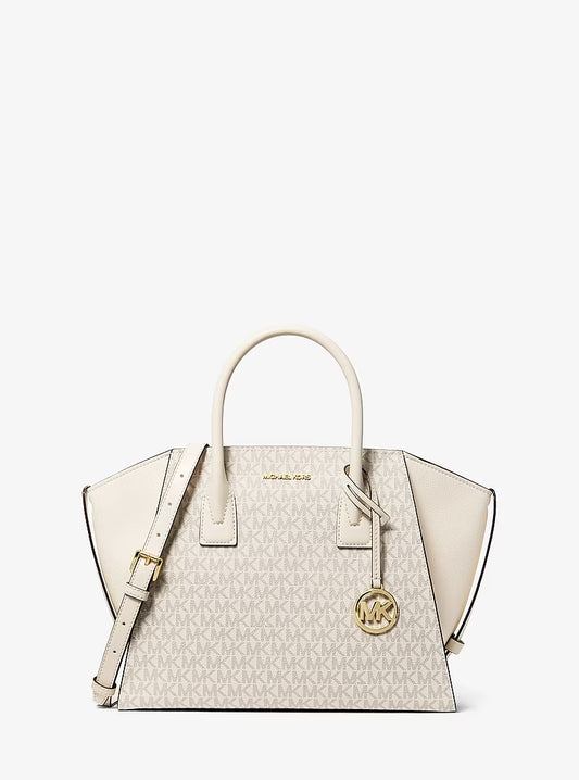 Avril Large Signature Logo Satchel