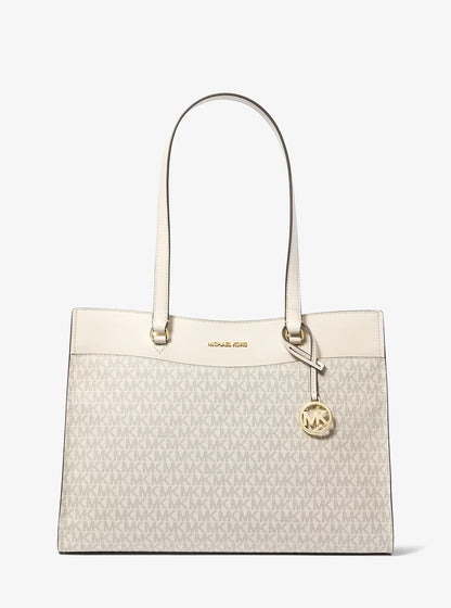Michael Kors Set Large Signature Logo Tote Bag