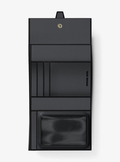 Michael Kors Greenwich Medium Saffiano Leather Trifold Wallet