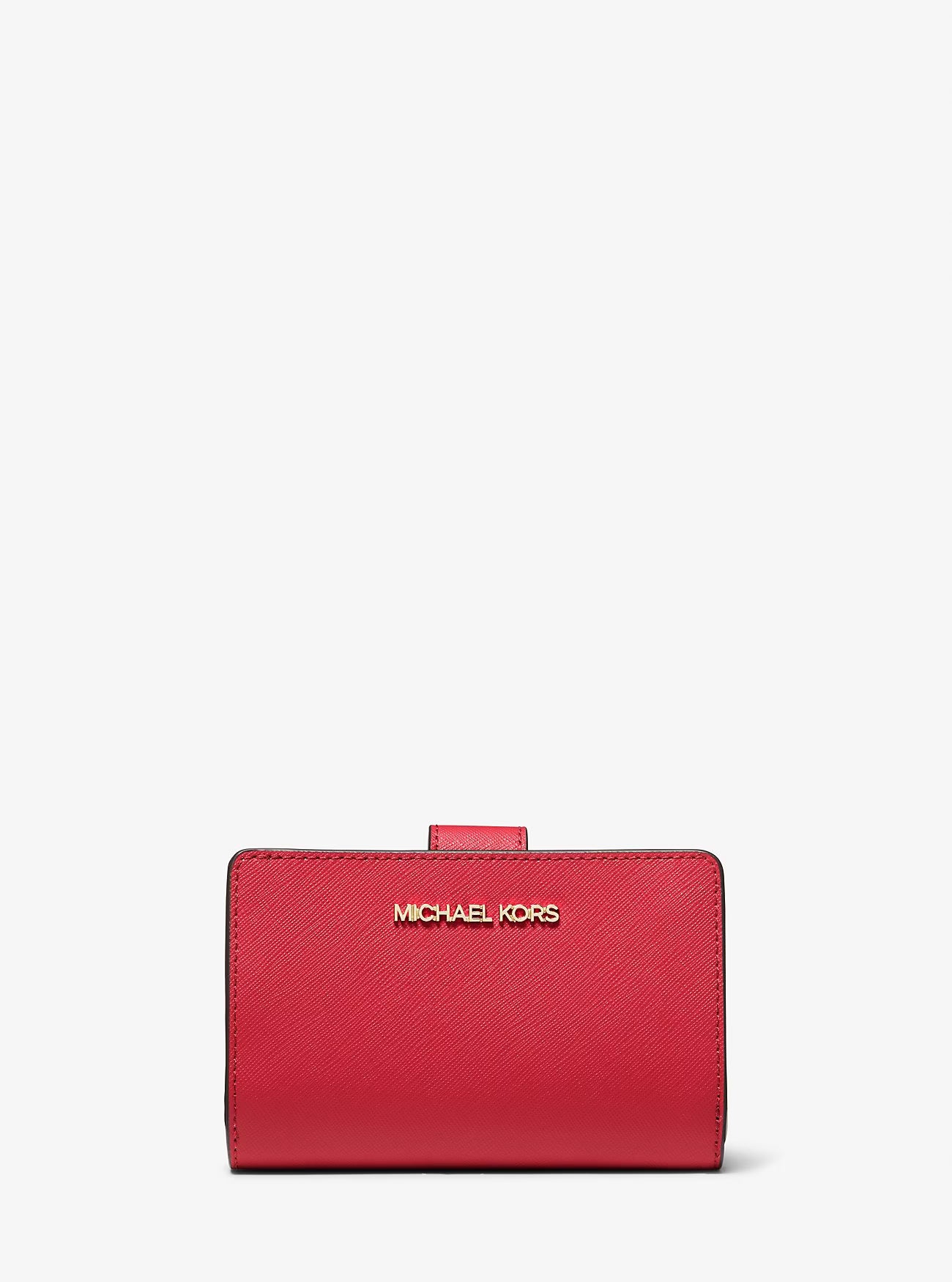 Michael Kors Medium Crossgrain Leather Wallet image 0