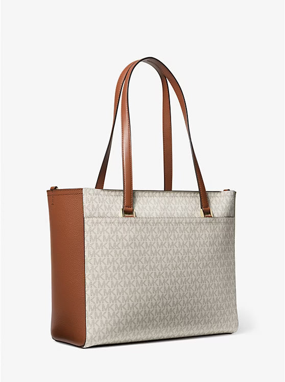 Michael Kors Maisie Large Logo 3-in-1 Tote Bag White image 4