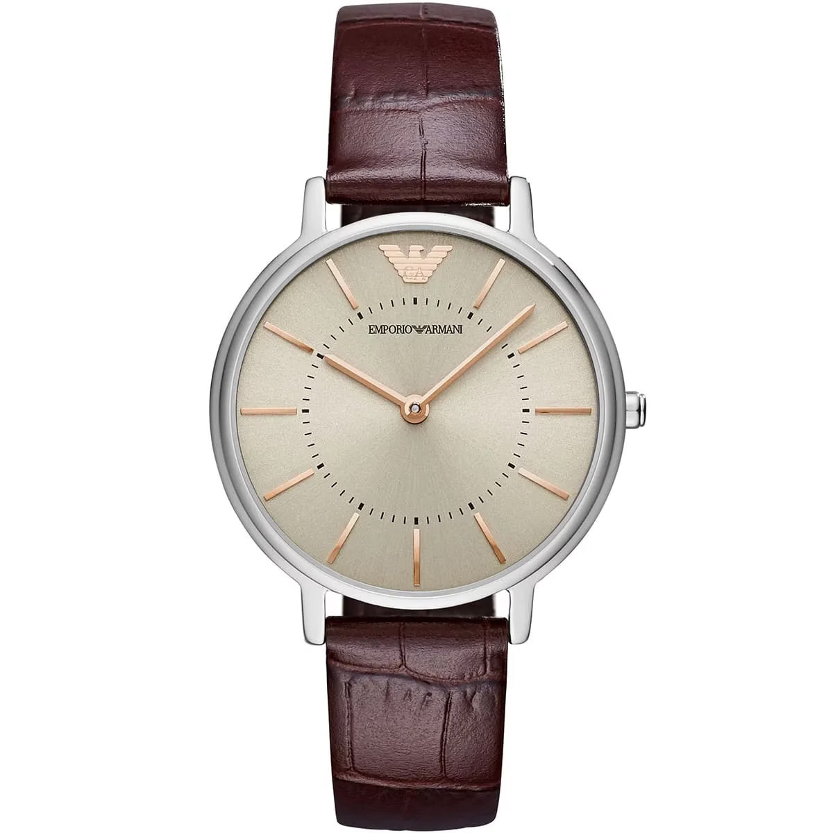 Emporio Armani Leather Strap Watch image 0