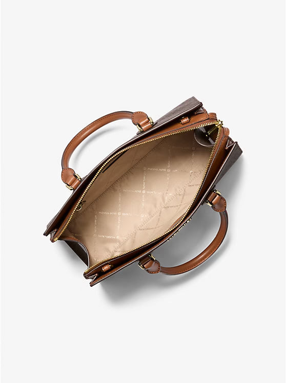 Michael Kors Sheila Medium Logo Satchel image 1