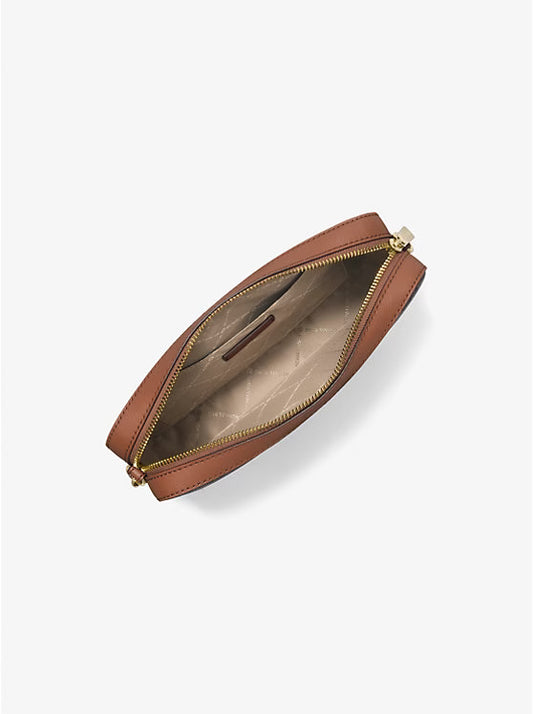 Michael Kors Jet Set Large Printed Logo Crossbody Bag Brown image 1