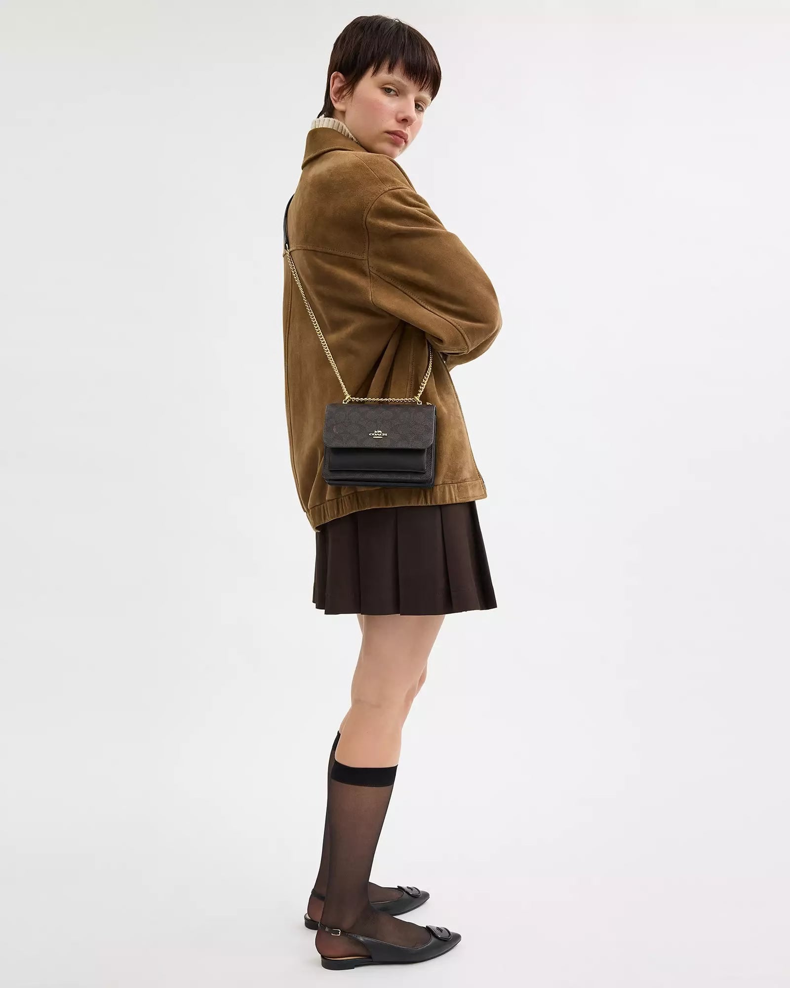 Coach Mini Klare In Signature Canvas image 2