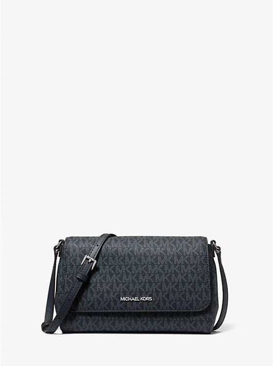 Michael Kors Medium Signature Logo Convertible Crossbody Bag image 0