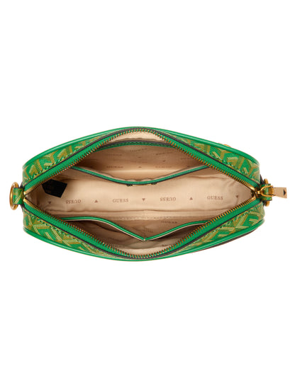 Guess Vikky Camera Bag Green image 2
