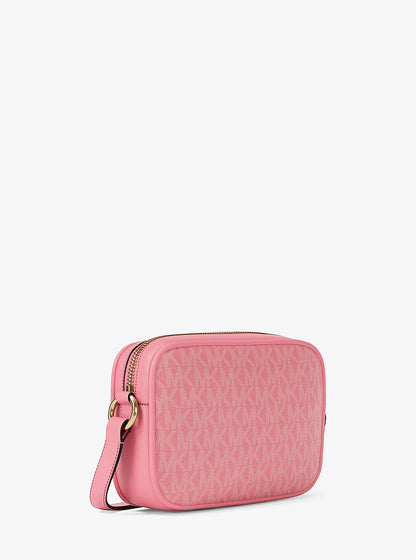 Michael Kors Jet Set Small Signature Logo Camera Crossbody Bag