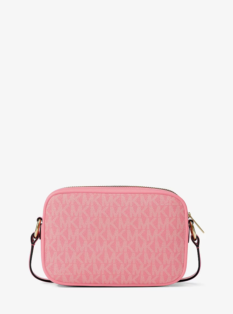 Michael Kors Jet Set Small Signature Logo Camera Crossbody Bag