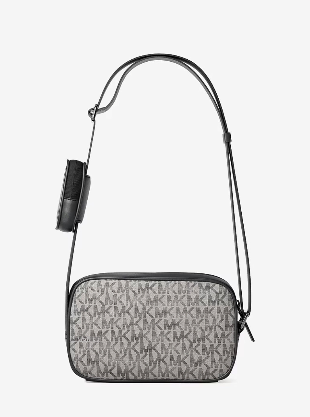 Michael Kors Cooper Small Signature Logo Camera Crossbody Bag With Pouch