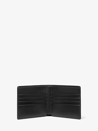 Michael Kors Signature Logo Wallet and Reversible Belt Gift Set