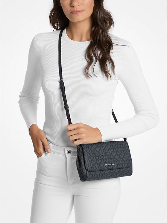 Michael Kors Medium Signature Logo Convertible Crossbody Bag image 2