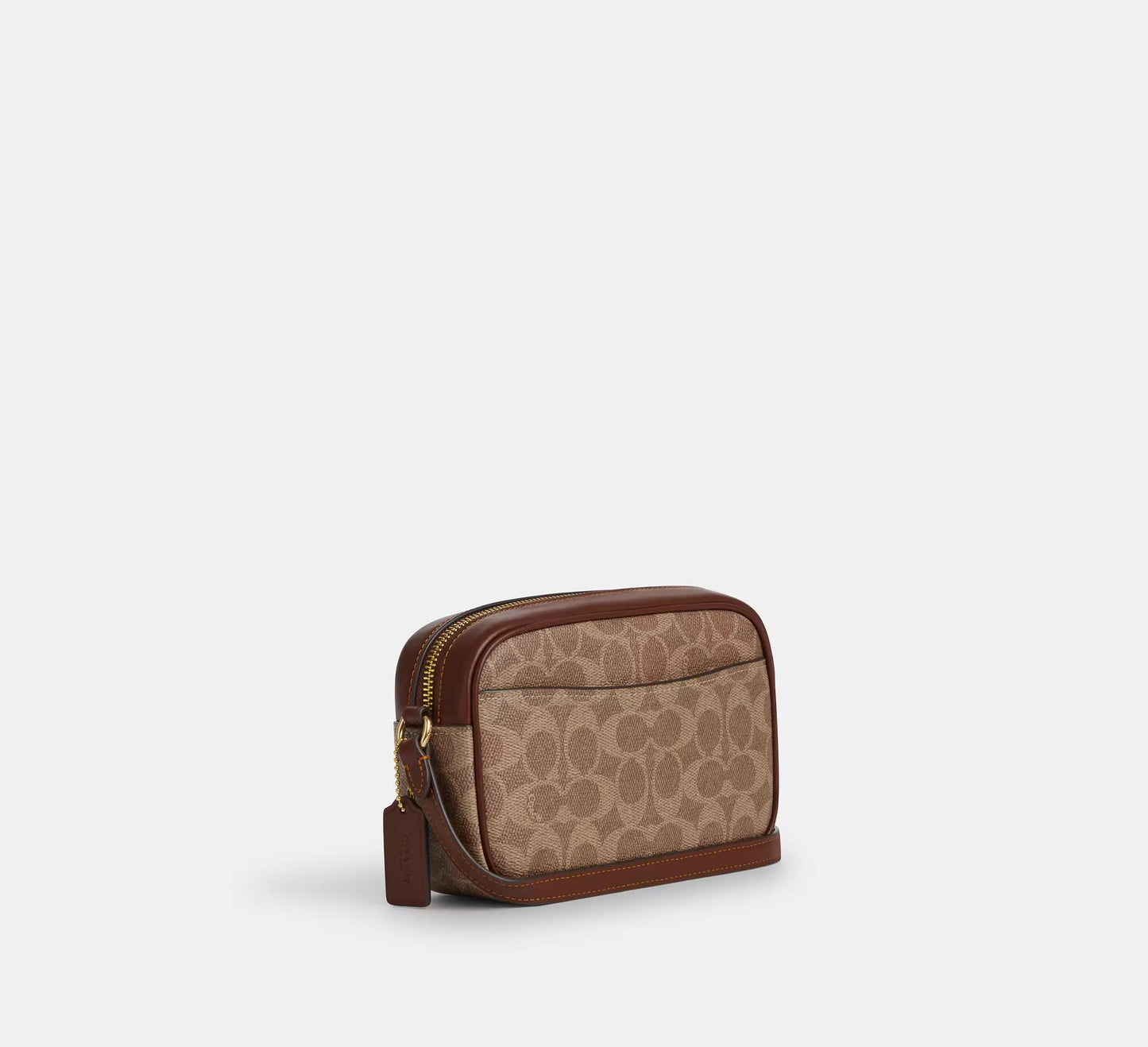 Coach Mini Jamie Camera Bag In Signature Canvas Tan image 5