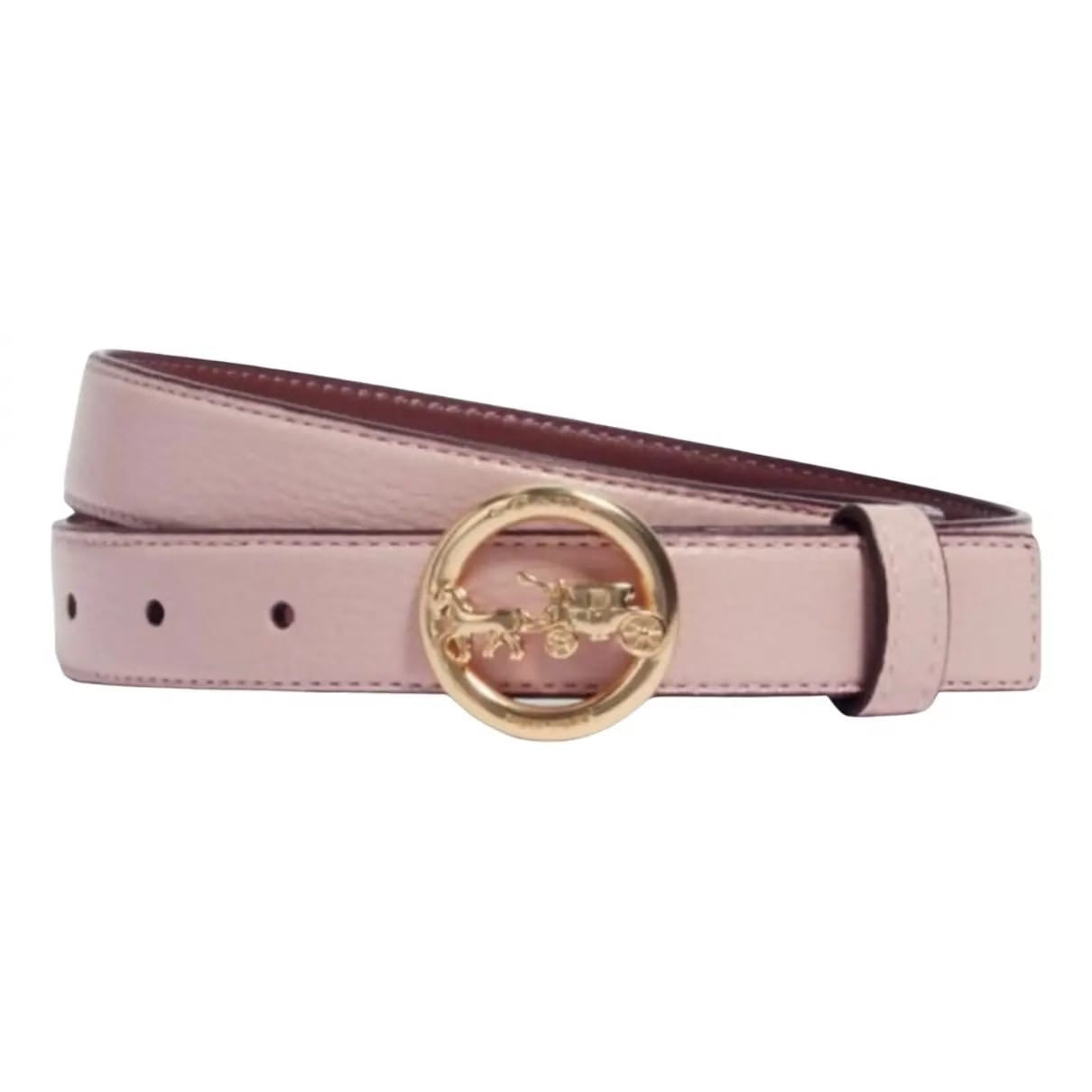Coach Horse And Carriage Belt - Pink image