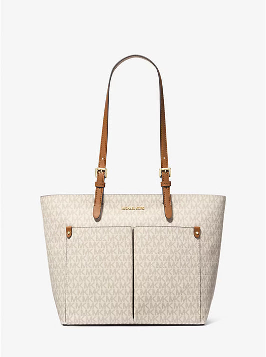 Michael Kors Jet Set Medium Logo Pocket Tote Bag image 0