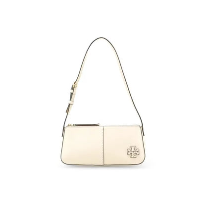 Tory Burch McGraw Wedge Bag - White image