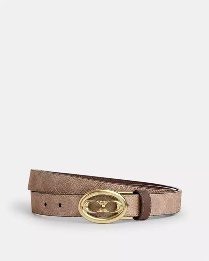 Coach Signature Buckle Cut To Size Belt, 25 Mm image 0