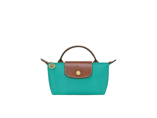 Longchamp Le Pliage Original Pouch With Handle image 0