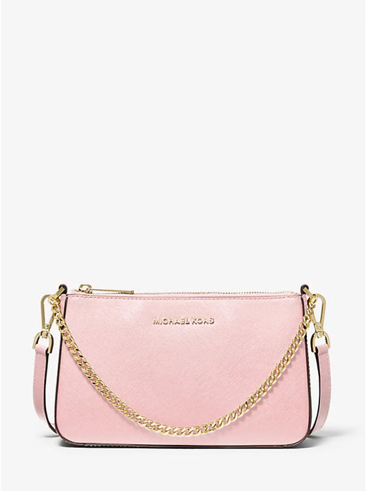 Michael Kors Jet Set Medium Saffiano Leather Crossbody Bag image 0