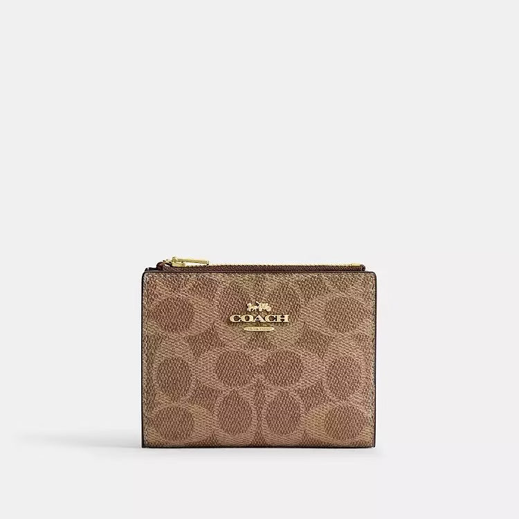 Coach Bifold Wallet In Signature Canvas image 0