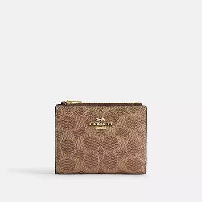 Coach Bifold Wallet In Signature Canvas image 0