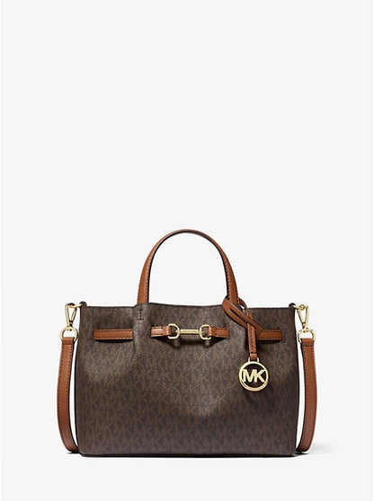 Michael Kors Carson Small Signature Logo Satchel image 0